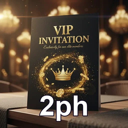 Luxurious VIP lounge at 2ph Casino with rewards